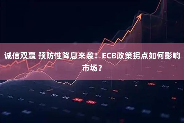 诚信双赢 预防性降息来袭！ECB政策拐点如何影响市场？